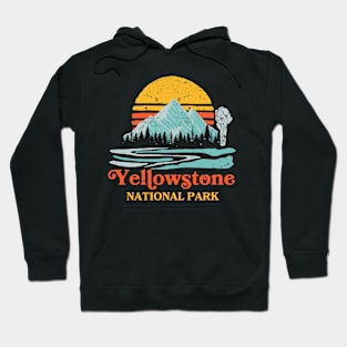 Retro Vintage Yellowstone National Park Hoodie